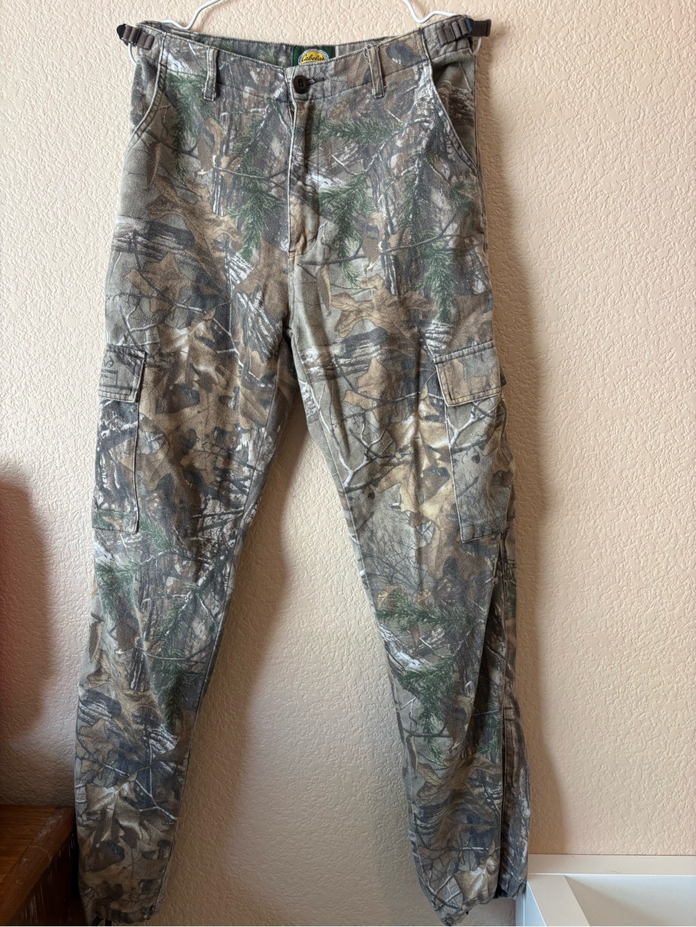 Cabela's Camouflage Cargo Pants in Green/Brown